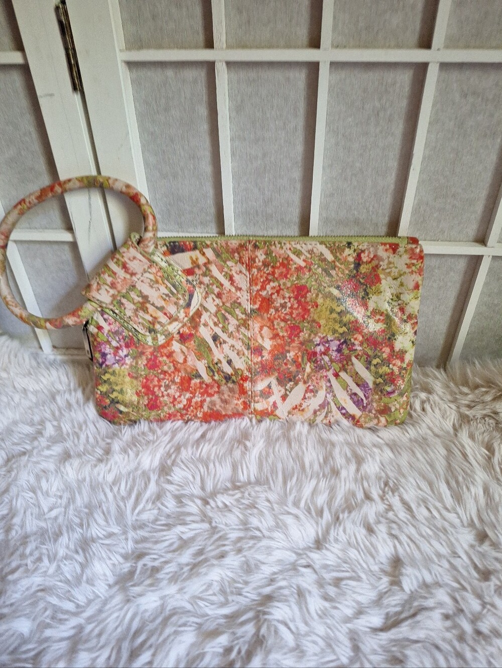 Hono International Sable  Wristlet  Clutch Tropic Print